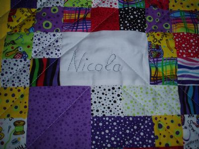 verschenkt<br />Geburt Nicola