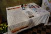 Tischläufer, Baumwolle, handgequiltet, ca. 50x115cm